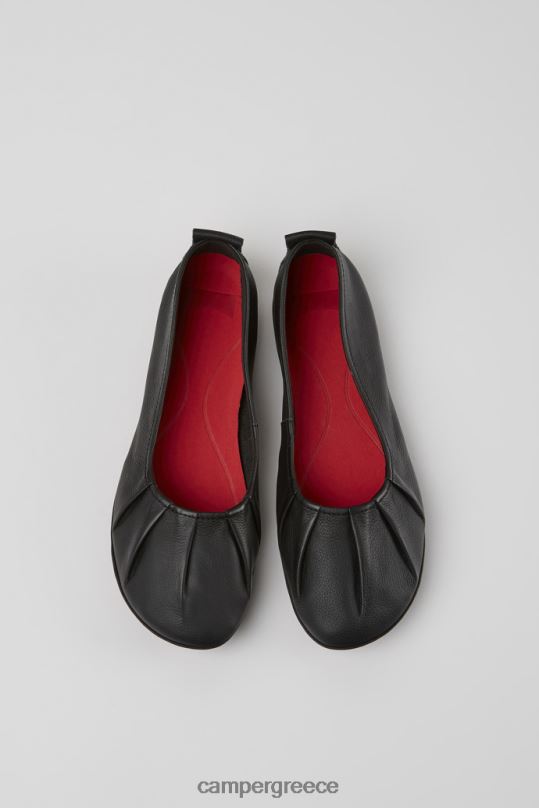 μαύρος δεξιά μαύρα δερμάτινα μπαλαρίνες γυναικείες νέες αφίξεις Camper XTDPX1103