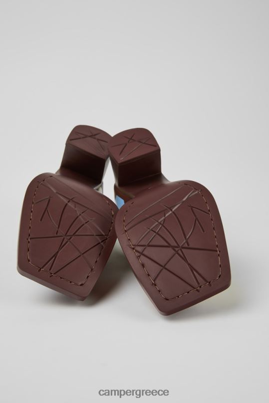 πολύχρωμος αποκλειστικές δίδυμες πολύχρωμες δερμάτινες γόβες για γυναίκες Camper XTDPX1108