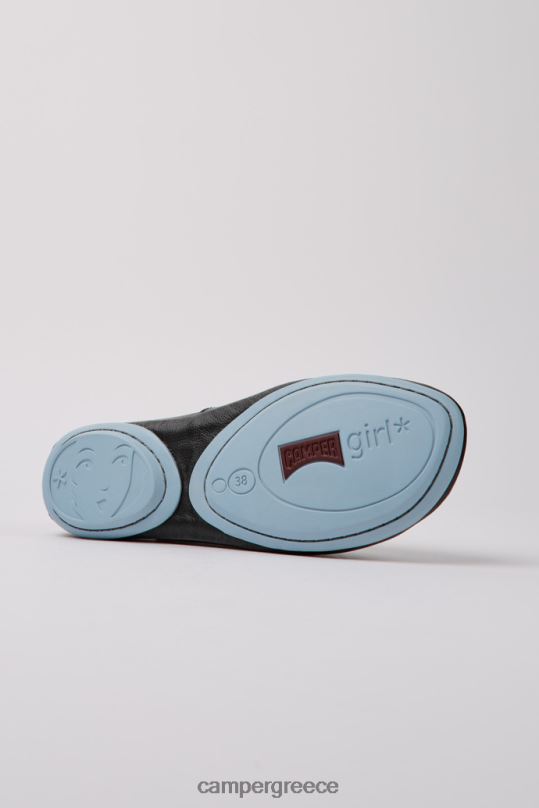 μαύρος αποκλειστικά δεξιά μαύρα δερμάτινα παπούτσια για γυναίκες Camper XTDPX1130