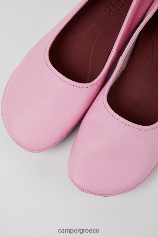 ροζ αποκλειστικά δεξιά ροζ δερμάτινα παπούτσια για γυναίκες Camper XTDPX1131
