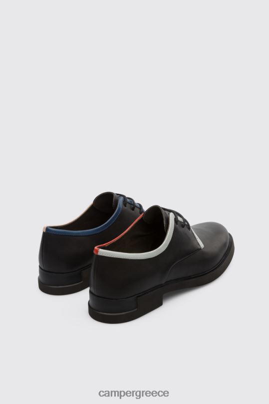 μαύρος αποκλειστικό γυναικείο δίδυμο μαύρο παπούτσι με κορδόνια Camper XTDPX1137