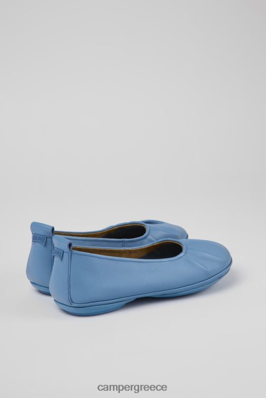 μπλε σχεδίασε σωστές μπλε δερμάτινες μπαλαρίνες για γυναίκες Camper XTDPX992