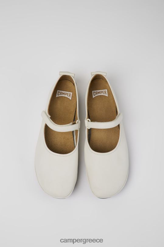 άσπρο σωστές λευκές δερμάτινες μπαλαρίνες για γυναίκες νέες παραλαβές Camper XTDPX995