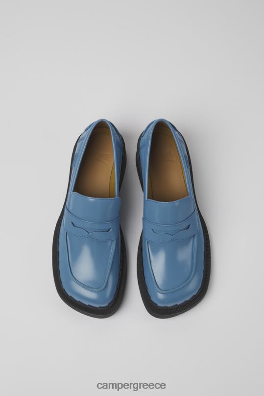 μπλε Taylor blue δερμάτινα loafers για γυναίκες αποκλειστικά Camper XTDPX966