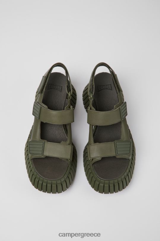 πράσινος bcn πράσινα δερμάτινα σανδάλια για γυναίκες νέες αφίξεις Camper XTDPX942