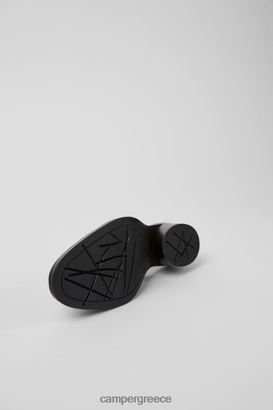 μαύρος σχέδιο bonnie black leather mules για γυναίκες Camper XTDPX965