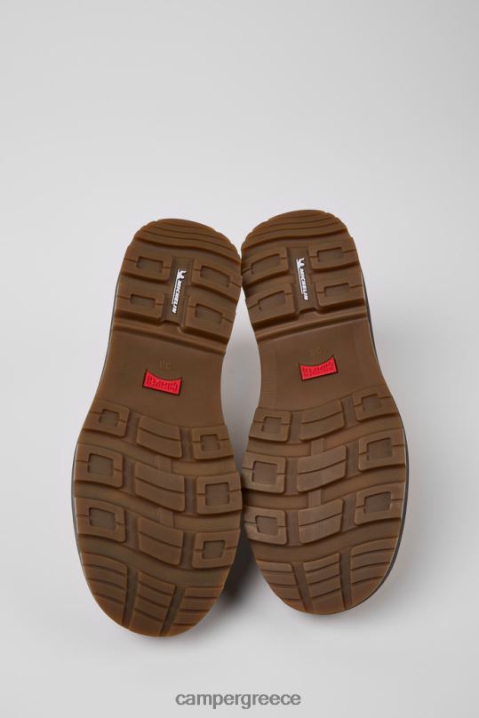 μπεζ αποκλειστικά δερμάτινα παπούτσια brutus trek michelin μπεζ για γυναίκες Camper XTDPX1066