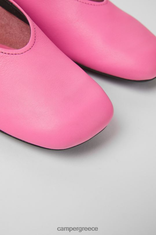 ροζ casi myra ροζ δερμάτινες μπαλαρίνες για γυναίκες αποκλειστικά Camper XTDPX973