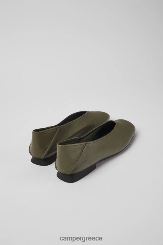 πράσινος αποκλειστικές δερμάτινες μπαλαρίνες casi myra για γυναίκες Camper XTDPX974