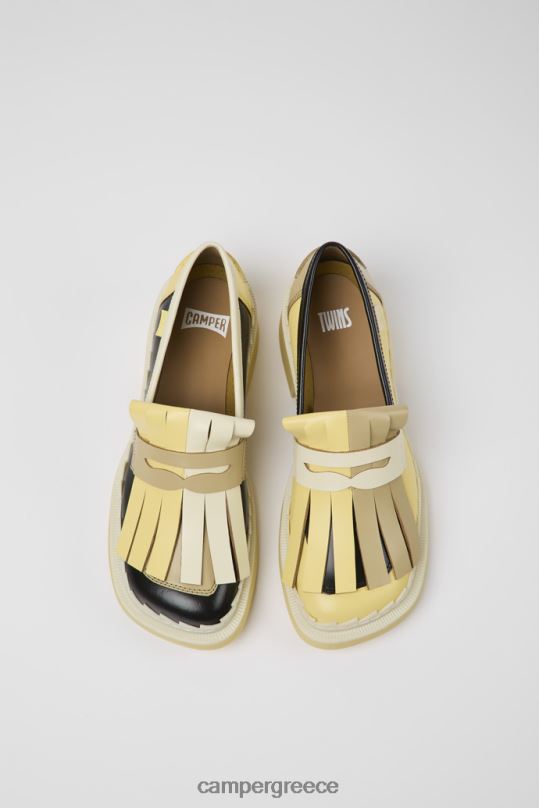 πολύχρωμος design δίδυμα πολύχρωμα δερμάτινα loafers για γυναίκες Camper XTDPX955