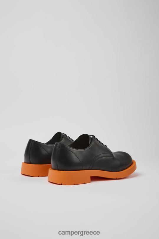 μαύρος design mil 1978 μαύρα δερμάτινα παπούτσια για γυναίκες Camper XTDPX1105