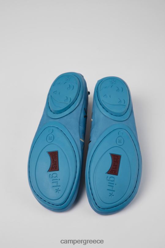 μπλε design δίδυμα μπλε μπαλαρίνες nubuck για γυναίκες Camper XTDPX968