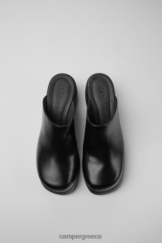 μαύρος σχέδιο kaah μαύρα δερμάτινα τσόκαρα Camper XTDPX1070