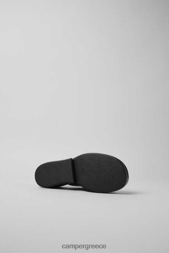 μαύρος σχέδιο kaah μαύρα δερμάτινα τσόκαρα Camper XTDPX1070