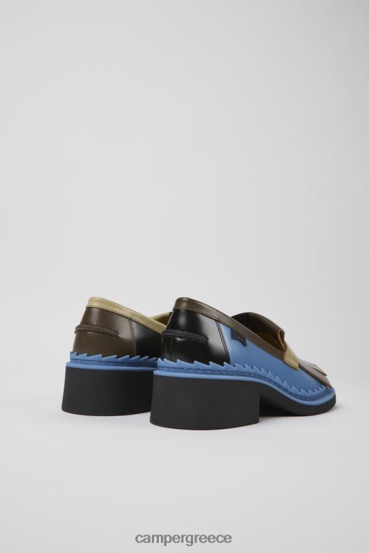 πολύχρωμος δίδυμα πολύχρωμα δερμάτινα loafers αποκλειστικά για γυναίκες Camper XTDPX954