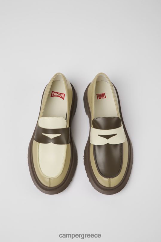 πολύχρωμος δίδυμα πολύχρωμα δερμάτινα loafers για γυναίκες νέες αφίξεις Camper XTDPX983