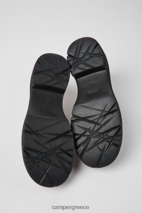 καφέ milah brown δερμάτινα loafers για γυναίκες νέες αφίξεις Camper XTDPX946