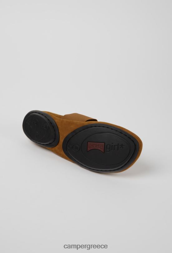 καφέ δεξιά καφέ μπαλαρίνες nubuck γυναικεία αποκλειστικά Camper XTDPX1112