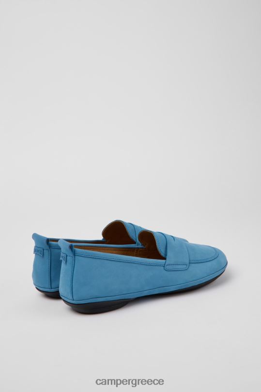 μπλε Σχεδιάστε σωστά μπλε παπούτσια nubuck για γυναίκες Camper XTDPX998