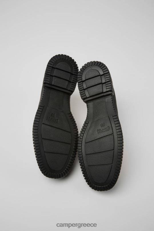 ροζ σχέδιο pix ροζ και μαύρο δερμάτινα παπούτσια με κορδόνια για γυναίκες Camper XTDPX1093