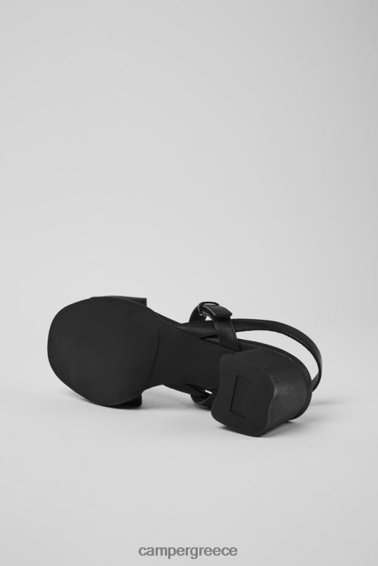 μαύρος αποκλειστικό γυναικείο μαύρο strappy σανδάλι katie Camper XTDPX1034