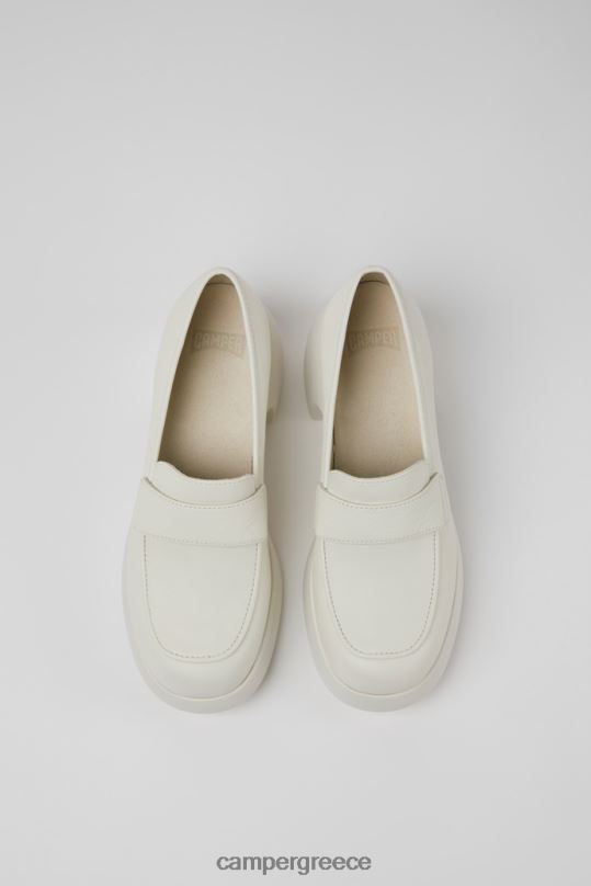 άσπρο Αποκλειστικά γυναικεία λευκά δερμάτινα παπούτσια thelma Camper XTDPX951