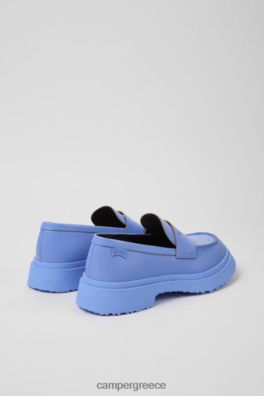 μπλε σχέδιο walden blue δερμάτινα loafers για γυναίκες Camper XTDPX1084