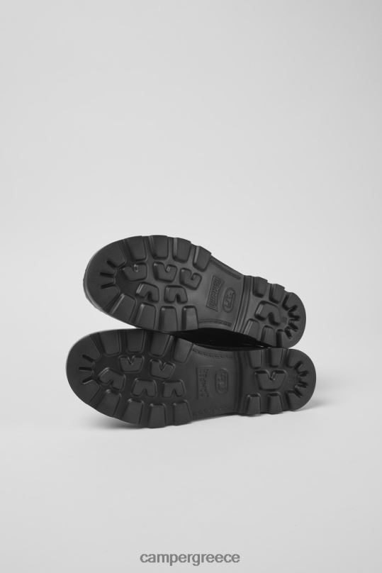 μαύρος αποκλειστικές μπότες με μαύρες φερμουάρ brutus Camper XTDPX638