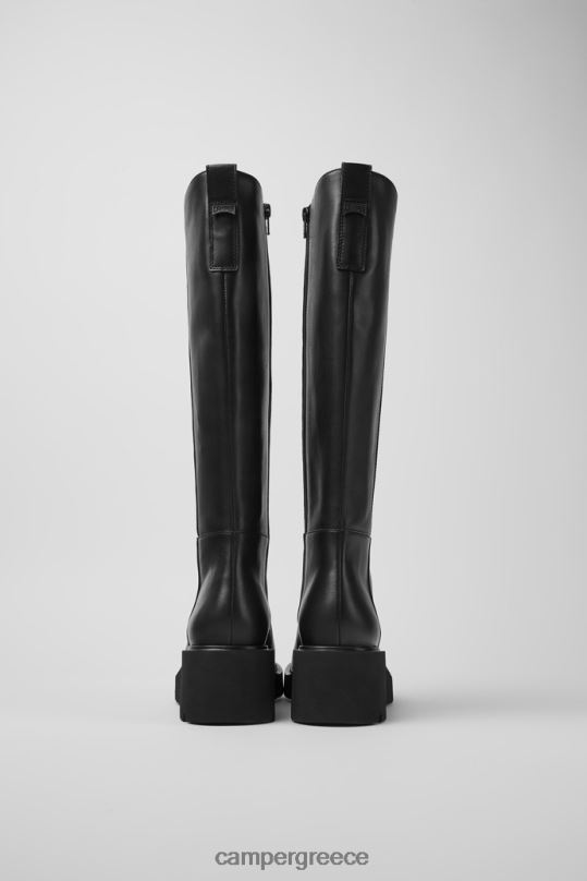 μαύρος milah μαύρες δερμάτινες ψηλές μπότες για γυναίκες αποκλειστικά Camper XTDPX627