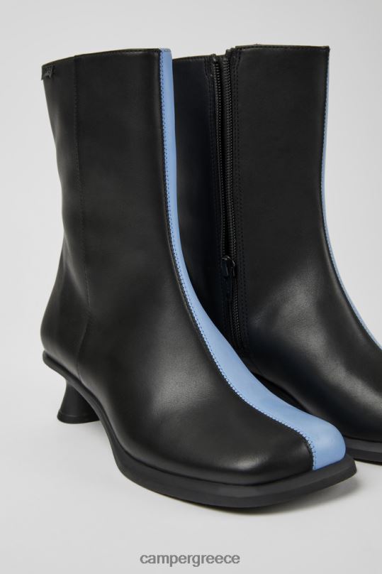 μπλε δίδυμα μπλε και μαύρα δερμάτινα μποτάκια για γυναίκες νέες αφίξεις Camper XTDPX466