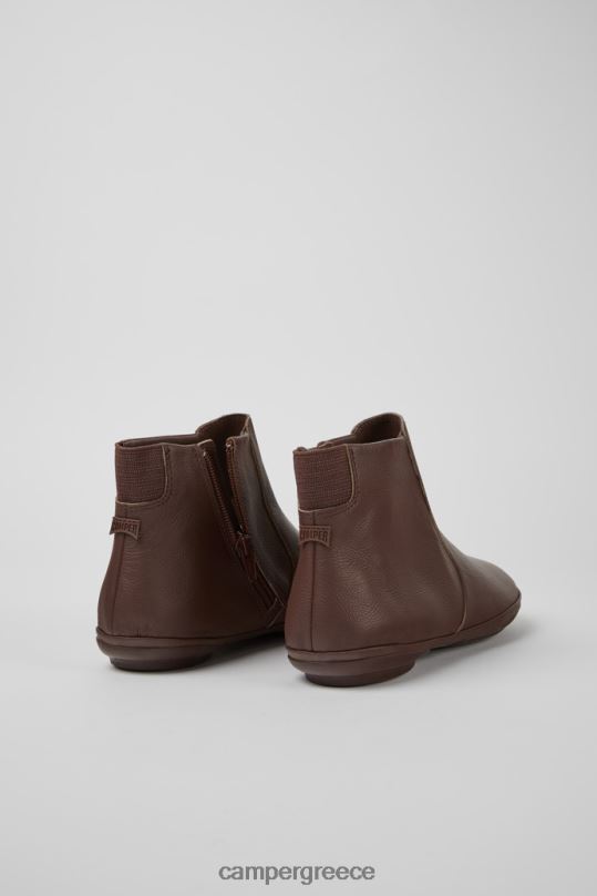 Βουργουνδία δεξιά μπορντό δερμάτινα μποτάκια για γυναίκες νέες παραλαβές Camper XTDPX526