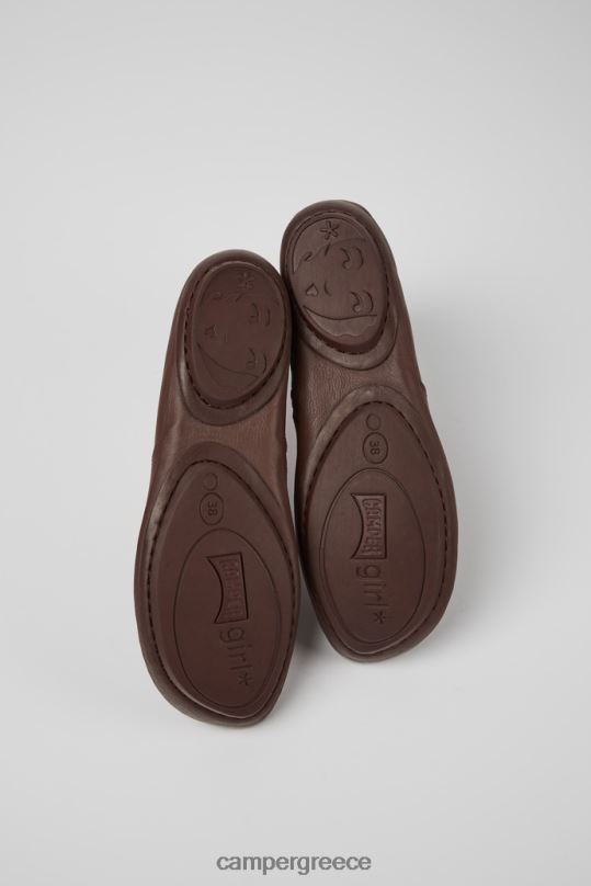 Βουργουνδία δεξιά μπορντό δερμάτινα μποτάκια για γυναίκες νέες παραλαβές Camper XTDPX526