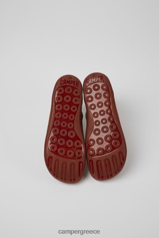 καφέ Peu καφέ δερμάτινα μποτάκια για γυναίκες αποκλειστικά Camper XTDPX530