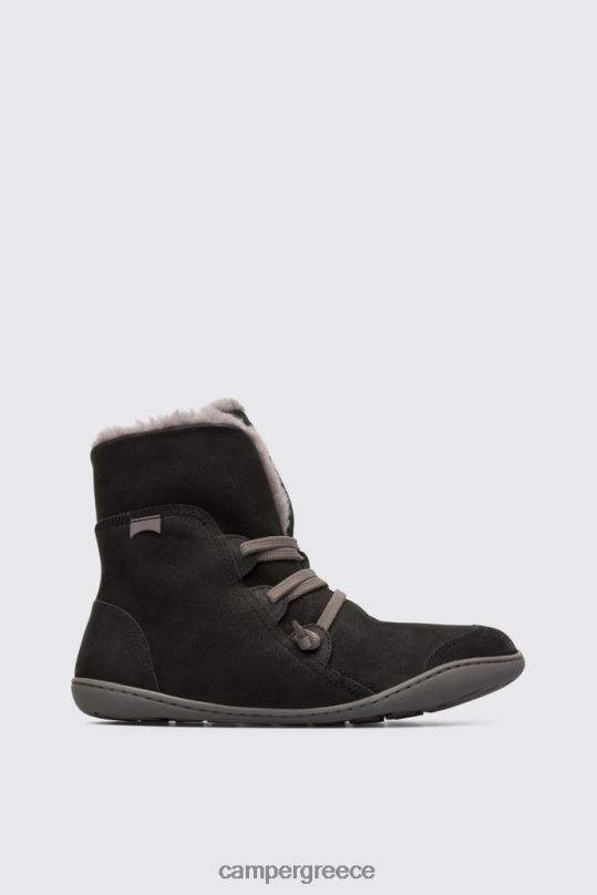 μαύρος Peu μαύρα μποτάκια για γυναίκες αποκλειστικά Camper XTDPX608