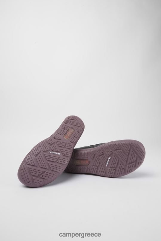 μαύρος Σχέδιο Peu pista gore-tex μαύρες μπότες από δέρμα και πολυεστέρα Camper XTDPX489