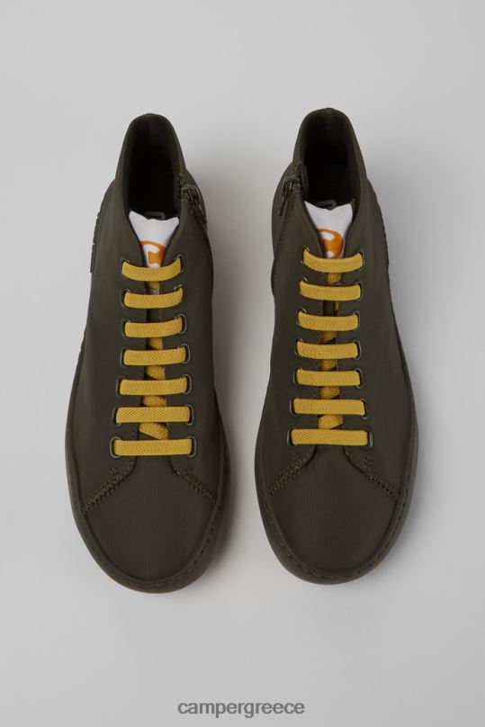 πράσινος Peu touring πράσινα υφασμάτινα μποτάκια αποκλειστικότητας Camper XTDPX606