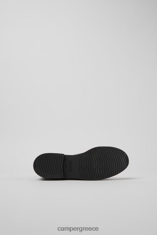 μαύρος αποκλειστικά bowie μαύρα δερμάτινα μποτάκια για γυναίκες Camper XTDPX538