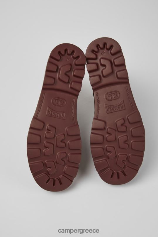 Βουργουνδία brutus μπορντό δερμάτινα μποτάκια για γυναίκες νέες αφίξεις Camper XTDPX434