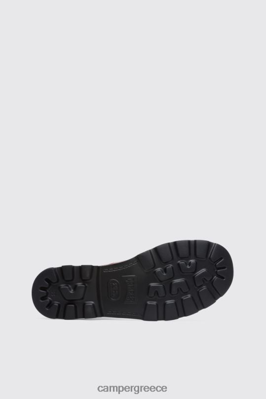 το κόκκινο αποκλειστικό brutus κόκκινο-καφέ μποτάκι για γυναίκες Camper XTDPX587