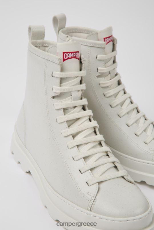 άσπρο γυναικεία μποτάκια με σχέδιο brutus λευκό mirum Camper XTDPX515