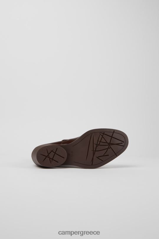 καφέ design bonnie σκούρο καφέ μποτάκια για γυναίκες Camper XTDPX446