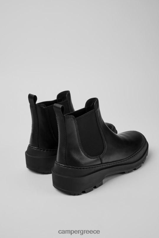 μαύρος design brutus trek michelin μαύρα δερμάτινα μποτάκια Camper XTDPX415