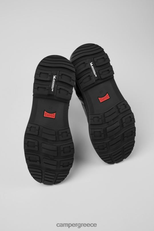 μαύρος design brutus trek michelin μαύρα δερμάτινα μποτάκια για γυναίκες Camper XTDPX421