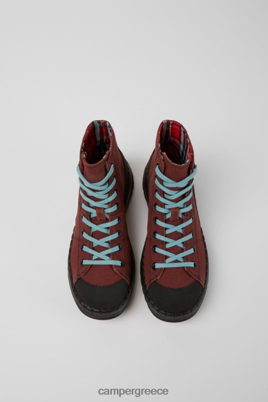 Βουργουνδία design teix μπορντό καουτσούκ και βαμβακερές μπότες bci Camper XTDPX571