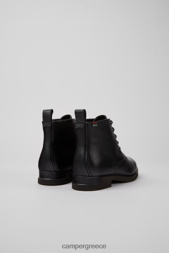 μαύρος αποκλειστικό iman gore-tex γυναικείο μποτάκι με κορδόνι σε μαύρο χρώμα Camper XTDPX504