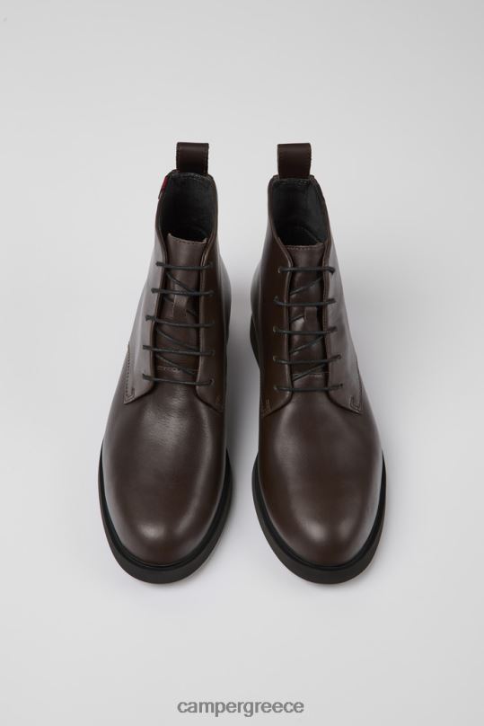 καφέ iman gore-tex καφέ δερμάτινα μποτάκια καινούργιες παραλαβές Camper XTDPX505