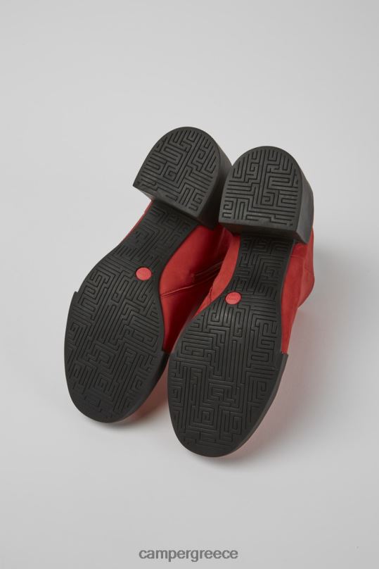 το κόκκινο αποκλειστικά μποτάκια lotta red ankle boots για γυναίκες Camper XTDPX603