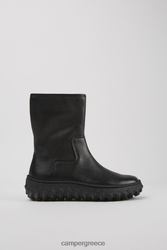 μαύρος αποκλειστικές γυναικείες γυναικείες μαύρες δερμάτινες μπότες michelin Camper XTDPX478