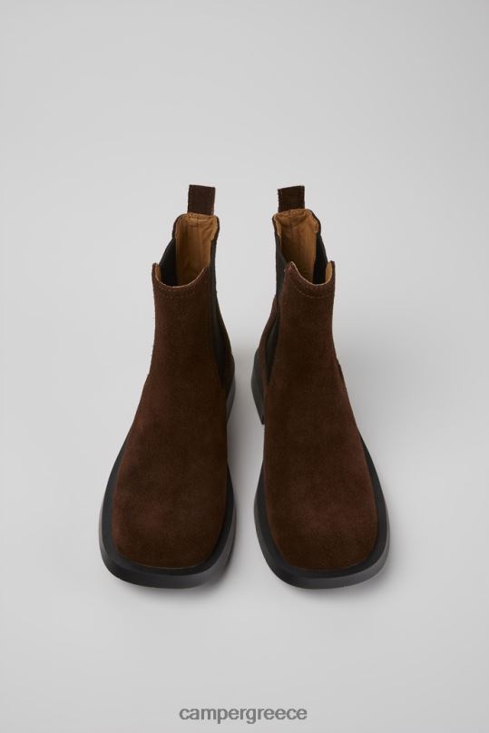 καφέ mil 1978 καφέ nubuck chelsea μπότες αποκλειστικά για γυναίκες Camper XTDPX500