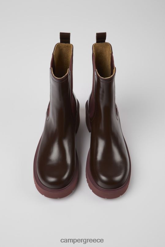 Βουργουνδία milah μπορντό δερμάτινες μπότες chelsea για γυναίκες νέες αφίξεις Camper XTDPX426